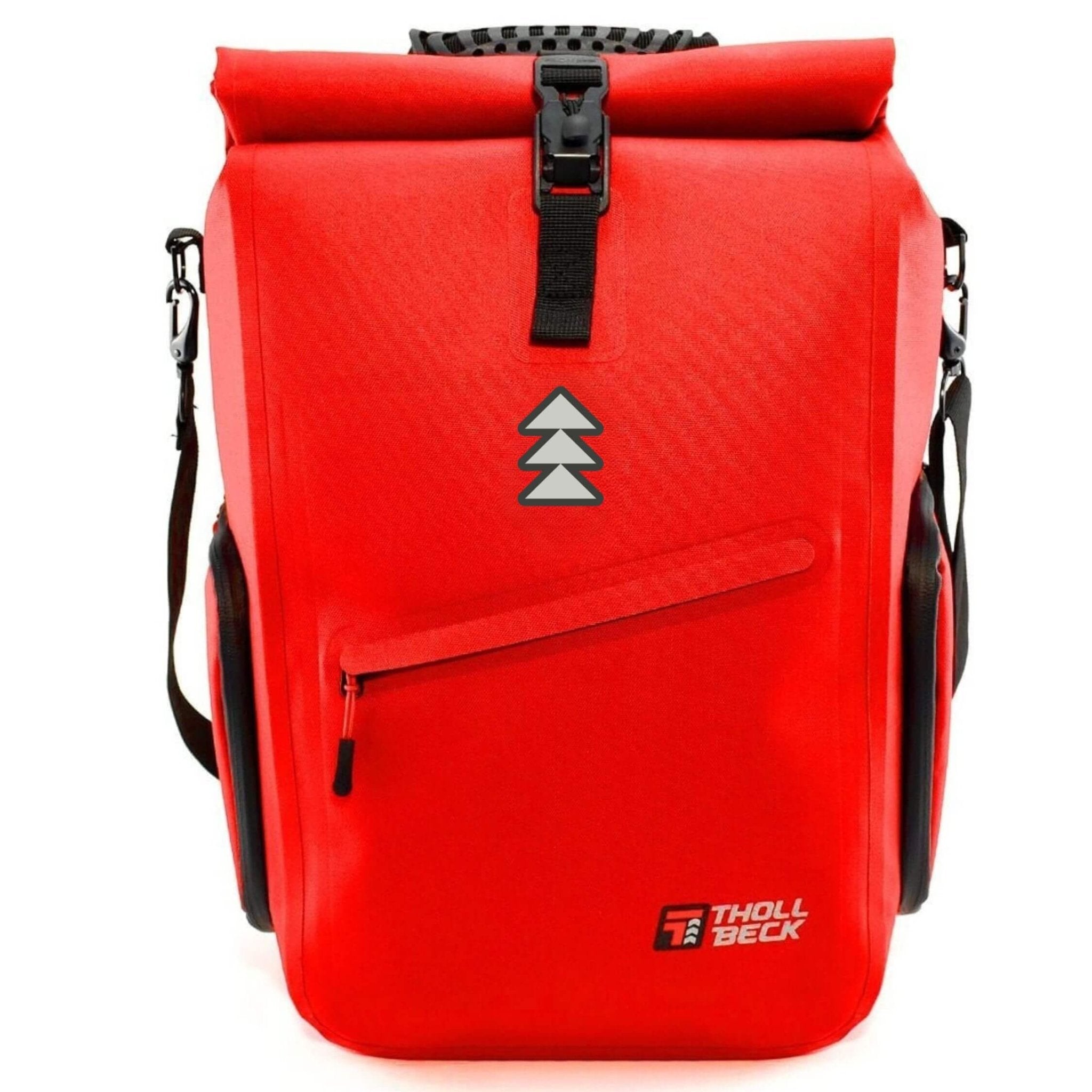 3 in 1 Fahrradtasche Rucksack Magnetverschluss 27L IMPULS 3 - 1 THOLLBECK - Thollbeck